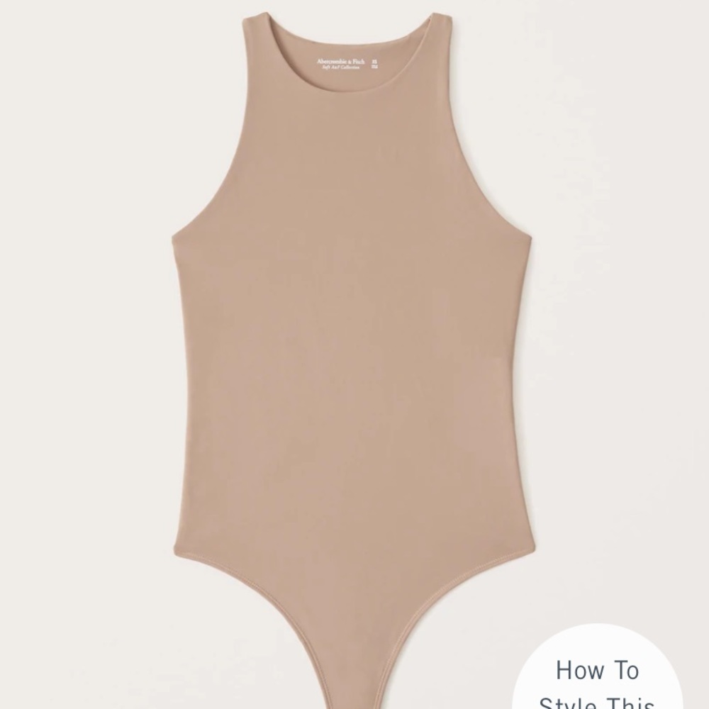 Abercrombie double layer scuba seamless bodysuit